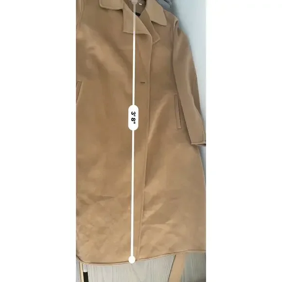 Uniqlo Wool Blend Coat XL - Picture 4 of 6